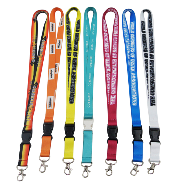 Polyester Lanyard Material Sublimation Logo Id Card Lanyard Buy