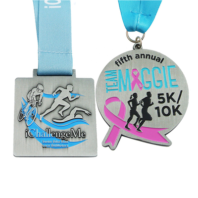 virtual run with shirt and medal