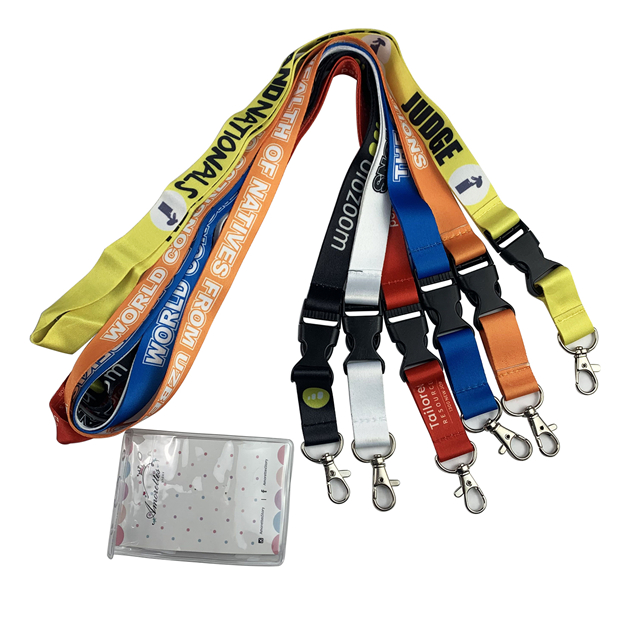 Polyester Lanyard Material Sublimation Logo Id Card Lanyard Buy